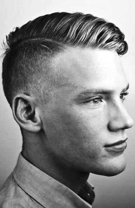 coupes de cheveux dégradé masculin