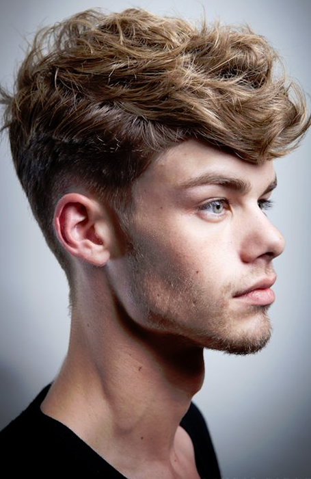 coupes de cheveux dégradé masculin