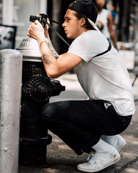 Style utilitaire Brooklyn Beckham