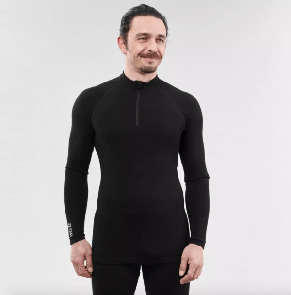 Decathlon en automne hiver 2020 2021 chemise thermique ski et neige Wedze 900