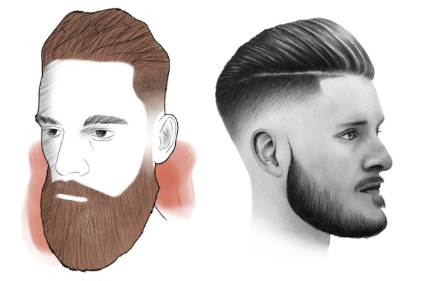 coupes de cheveux dégradées dégradées pour hommes