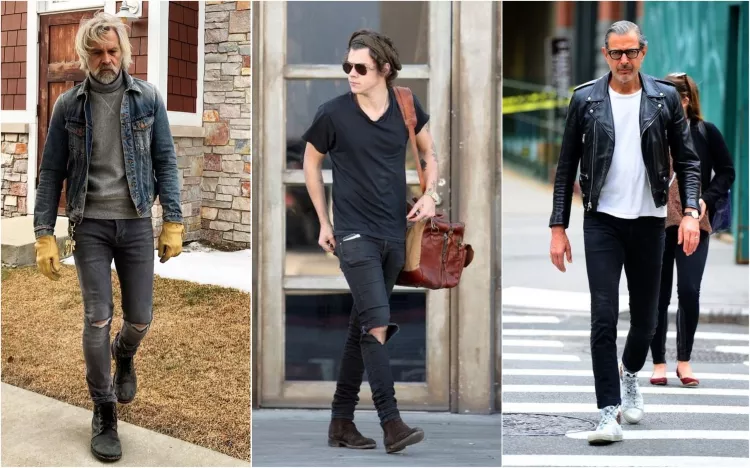 Styles de vêtements pour hommes: le style rocker