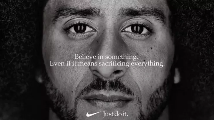 Campagne de Nike avec Colin Kaepernick