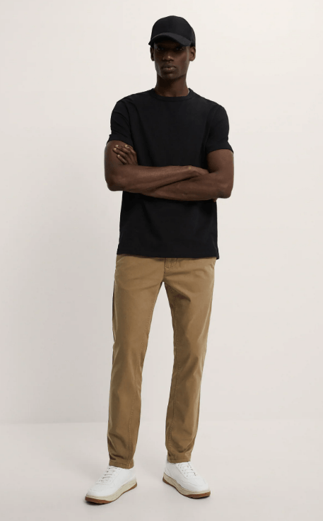 Quelles sont les différences entre les pantalons slim et les pantalons skinny et leurs particularités Zara skinny chino printemps été 2021