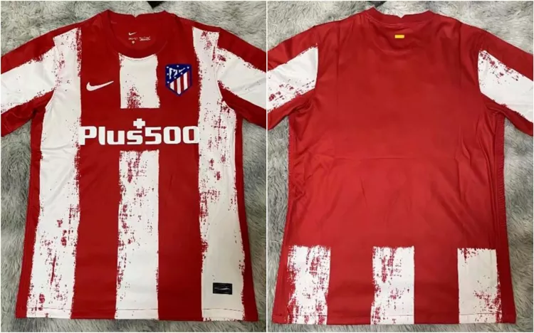 Maillot domicile de l'Atletico Madrid pour la saison 2021-2022