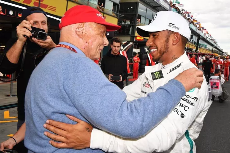 Hamilton et Lauda