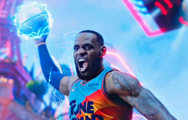 LeBron James dans Space Jam : un nouvel héritage