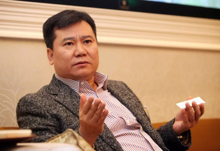 Zhang Jindong, propriétaire de l'Inter Milan