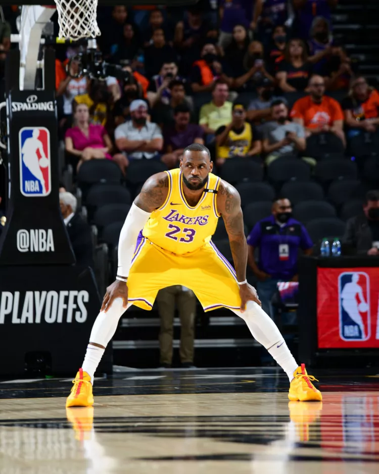 LeBron James, star actuelle de la NBA