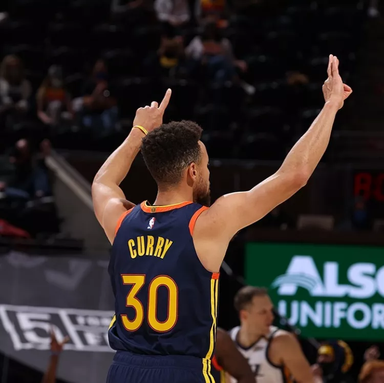 Steph Curry, l'une des stars de la NBA