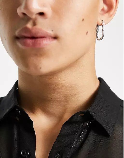 Toutes les boucles d'oreilles homme modèle asos link 1 