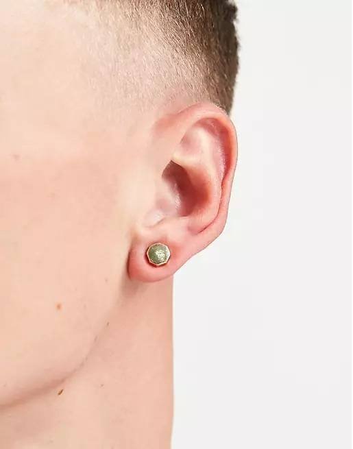 Toutes les boucles d'oreilles asos couleur or pour hommes 