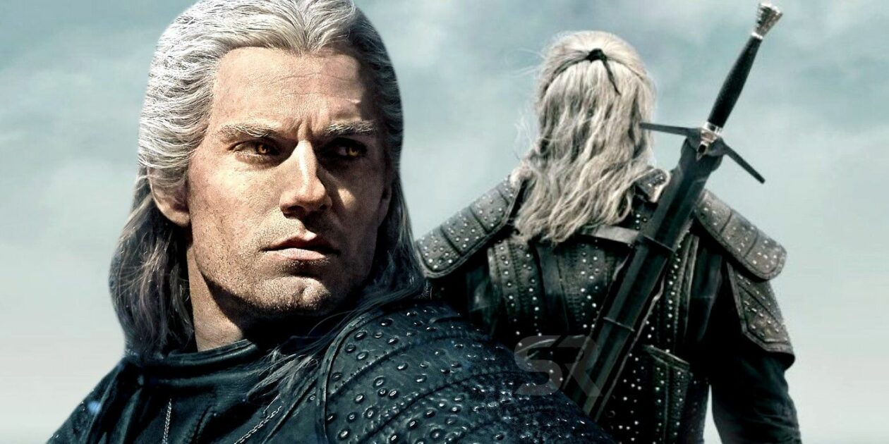 Why is Geralt's hair white?